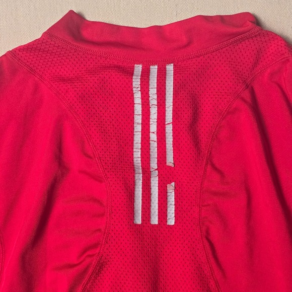 Adidas Red Climacool Long Sleeve Base Layer Shirt Size L - Picture 10 of 12